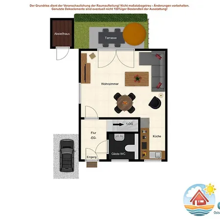 بيت للعطل Duenenhaeuser Haus 8 A *